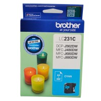 Brother LC231C Ink Cartridge - Cyan - Genuine