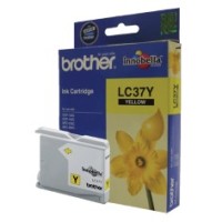 Brother LC37Y Yellow Ink Cartridge 300 Pages - Genuine