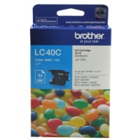 Brother LC40C Ink Cartridge - Cyan 300 Pages - Genuine