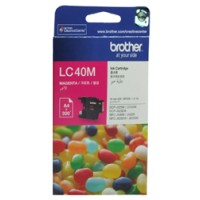 Brother LC40M Ink Cartridge - Magenta 300 Pages - Genuine