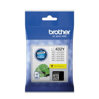 Brother LC432Y Yellow Ink Cartridge 550 Pages - Genuine