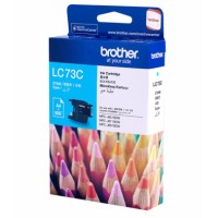 Brother LC73C Ink Cartridge - Cyan 600 Pages - Genuine