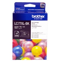 Brother LC77XLBK Black Ink Cartridge 2400 Pages - Genuine