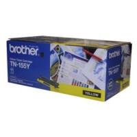 Brother TN155Y High Yield Toner Cartridge - Yellow - Genuine