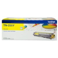 Brother TN255Y Hi-Yield Yellow Toner Cartridge 2,200 Pages - Genuine