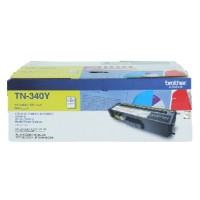 Brother TN340Y Yellow Toner Cartridge 1500 Pages - Genuine