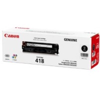 Canon CART418BK Black Toner 3400 Pages - Genuine