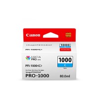 Canon PFI1000 Cyan Ink Cartridge - Genuine