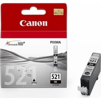 Canon CLI521BK Black Ink Cartridge - Genuine