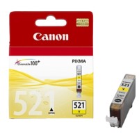 Canon CLI521Y Yellow Ink Cartridge - Genuine