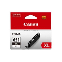 Canon CLI651XLBKOCN Black Ink Cartridge 750 Pages - Genuine