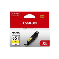 Canon CLI651XLYOCN Yellow Ink Cartridge 750 Pages - Genuine