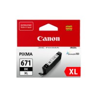 Canon CLI671XLBK Hi-Yield Black Ink Cartridge - Genuine