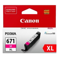 Canon CLI671XLM Hi-Yield Magenta Ink Cartridge - Genuine