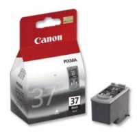 Canon PG37 Ink Cartridge - Black - Genuine