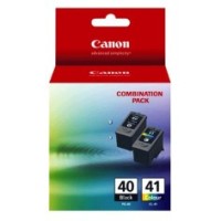 Canon PG40 + CL41 Ink Cartridge Combo pack - Genuine