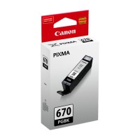 Canon PGI670BK Black Ink Cartridge - Genuine