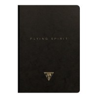 Flying Spirit Clothbound Notebook A5 Black