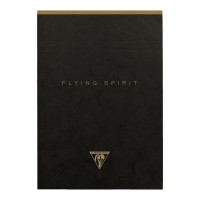 Flying Spirit Clothbound Notepad A5 Black