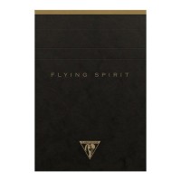 Flying Spirit Clothbound Notepad A6 Black