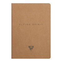 Flying Spirit Sewn Notebook A5 Kraft