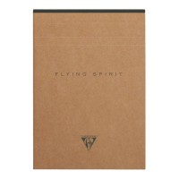 Flying Spirit Clothbound Notepad A5 Kraft