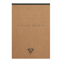 Flying Spirit Clothbound Notepad A6 Kraft