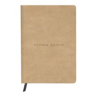 Flying Spirit Clothbound Journal A5 Lined Beige