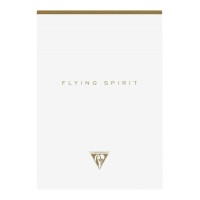 Flying Spirit Clothbound Notepad A5 White