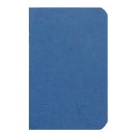 Age Bag Notebook Pocket Blank Blue