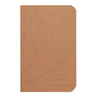 Age Bag Notebook Pocket Blank Tobacco
