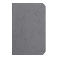 Age Bag Notebook Pocket Lined Grey