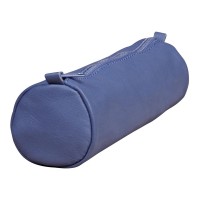 Age Bag Pencil Case Round Blue