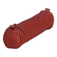 Age Bag Pencil Case Round Small Red