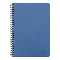 Age Bag Spiral Notebook A5 Lined Blue