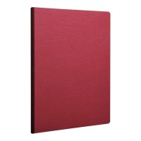 Age Bag Clothbound Notebook A4 Blank Red
