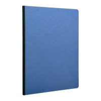 Age Bag Clothbound Notebook A4 Blank Blue