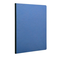 Age Bag Clothbound Notebook A4 Lined Blue