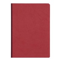 Age Bag Clothbound Notebook A5 Dotted Red