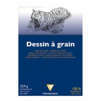 Clairefontaine Drawing Pad Grain A3 224 gsm 20 Sheet