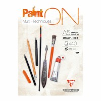 PaintON Pad White A5 - 40 Sheets