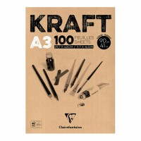 Clairefontaine Kraft Pad A3 100 sheet
