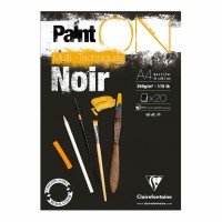PaintON Pad Black A4 - 20 Sheets