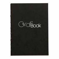 GrafBOOK 360 Notebook A6 Black