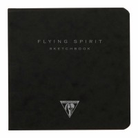 Flying Spirit Sketch Book 10.5x10.5cm Black