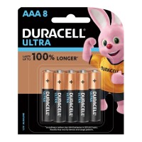 Duracell Ultra Alkaline AAA Battery - 8 Pack