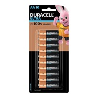 Duracell Ultra Alkaline AA Battery - 10 Pack
