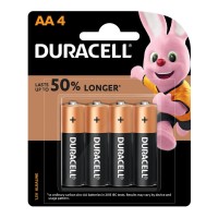 Duracell Coppertop Alkaline AA Battery - 4 Pack