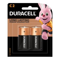 Duracell Coppertop Alkaline C Battery - 2 Pack