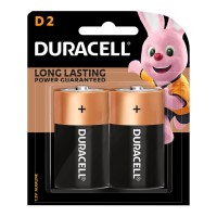 Duracell Coppertop Alkaline D Battery - 2 Pack